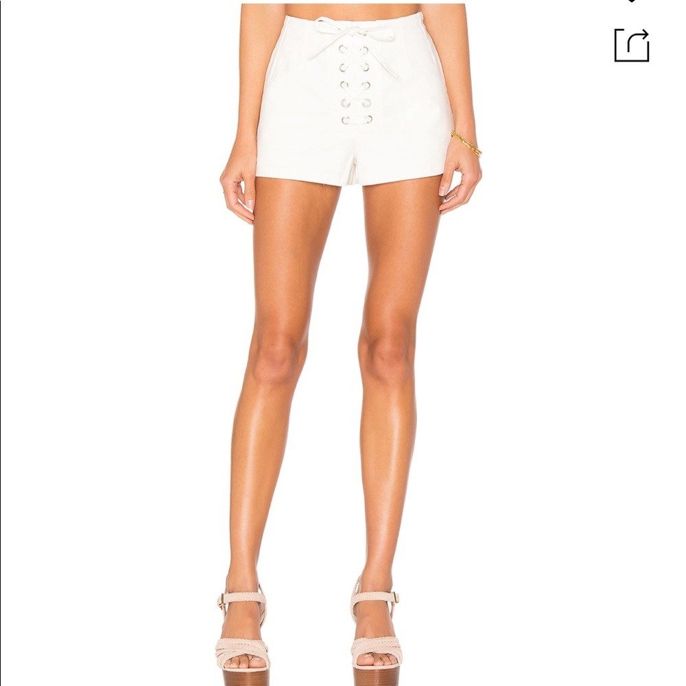 Capulet Revolve Ravenna Lace Front High Rise Short - Picture 2 of 5